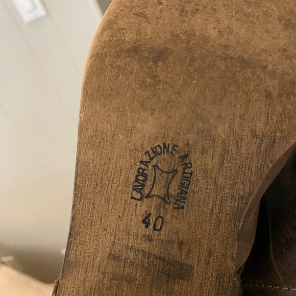 Slouchy leather Aldo booties - Picture 8 of 9